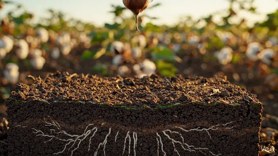 Ciclo de vida de la planta de algodón